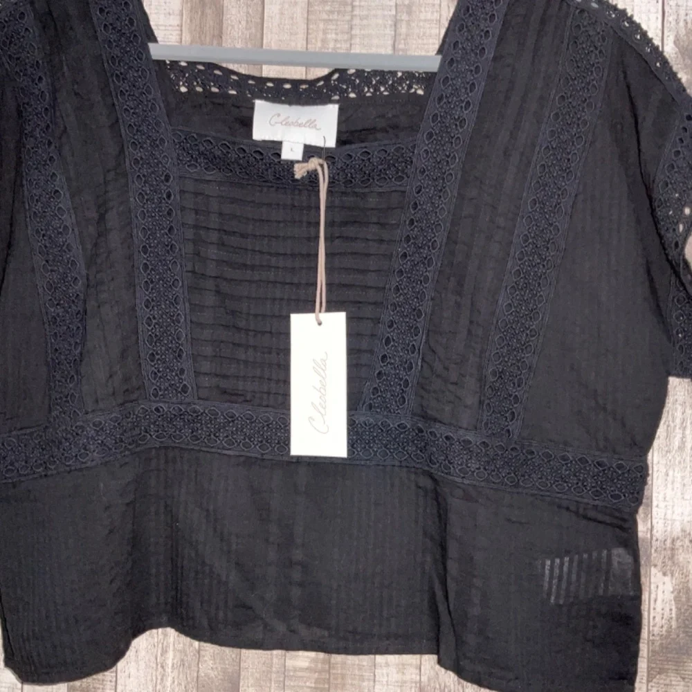 CLEOBELLA COTTON BOHO BLOUSE BRAND NEW/  FINAL 🎈 - Picture 2 of 8